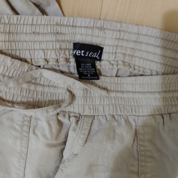 Wet Seal Linen Pants - Picture 2 of 3